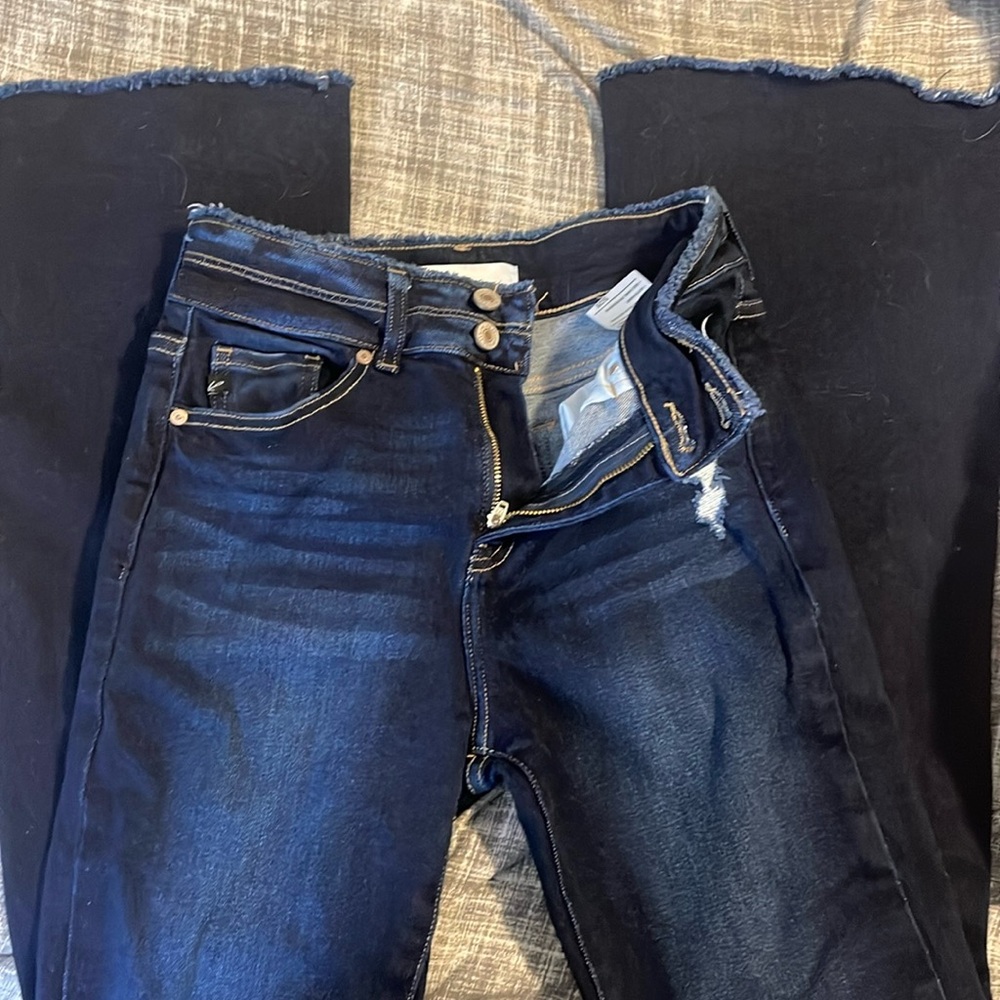 Kancan High Rise Flare Jeans